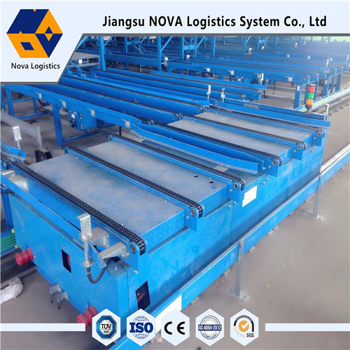 การจัดเก็บคลังสินค้าอัตโนมัติที่ดึงจาก Jiangsu Nova Racking