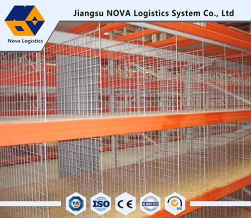 การเคลือบด้วยผงแบบ Electrastic Heavy Duty Selective Pallet Racking