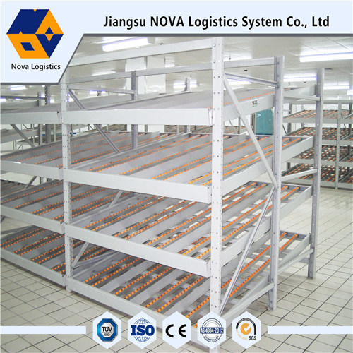 การปฏิบัติหน้าที่ปานกลางผ่านชั้นวางจาก Nova Logistics