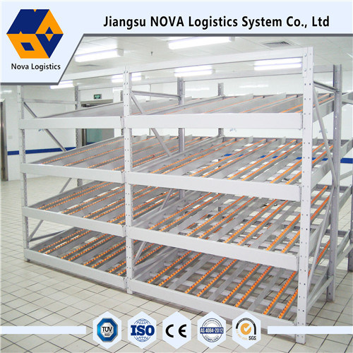 การปฏิบัติหน้าที่ปานกลางผ่านชั้นวางจาก Nova Logistics