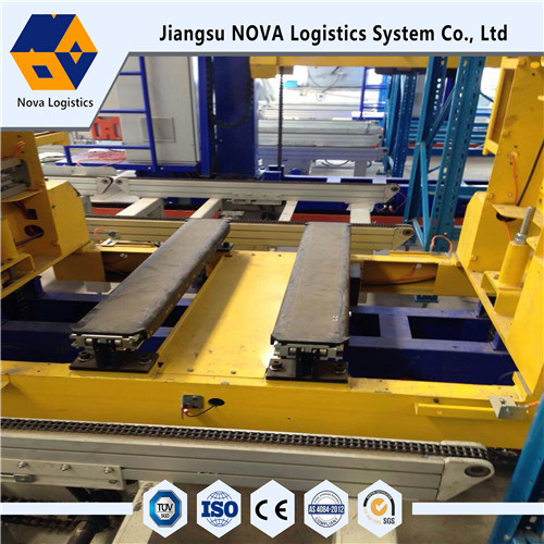 การจัดเก็บคลังสินค้าอัตโนมัติที่ดึงจาก Jiangsu Nova Racking