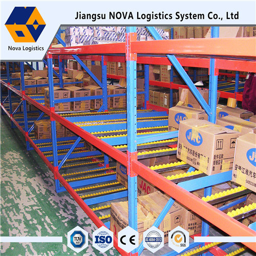 การปฏิบัติหน้าที่ปานกลางผ่านชั้นวางจาก Nova Logistics