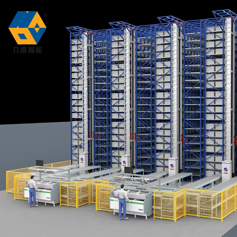 คลังสินค้าอัตโนมัติ Pallet Duty Racking AS/RS ระบบพร้อม CE 