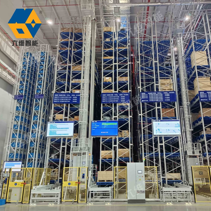 คลังสินค้าอัตโนมัติ Pallet Duty Racking AS/RS ระบบพร้อม CE 
