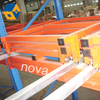 อุตสาหกรรม Heavy-Duty Q235B เหล็กซ้อน Push Back Pallet Racking